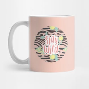 Stay wild (like a zebra does) Mug
